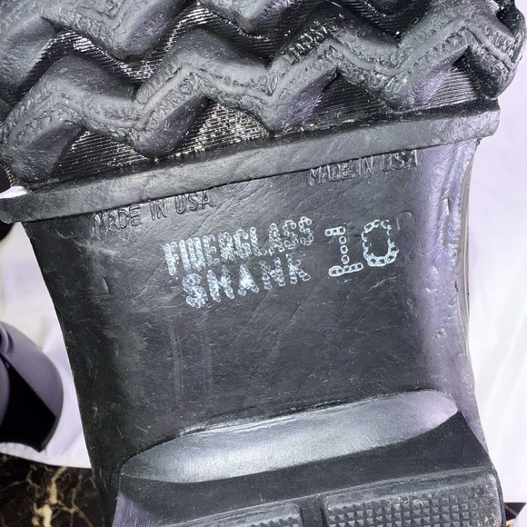 LaCrosse Iceman Rubber Fiberglass Shank Insulated Winter Fishing Boots Men\'s 10 main image 7
